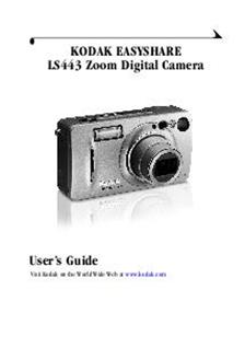 Kodak LS 443 manual. Camera Instructions.